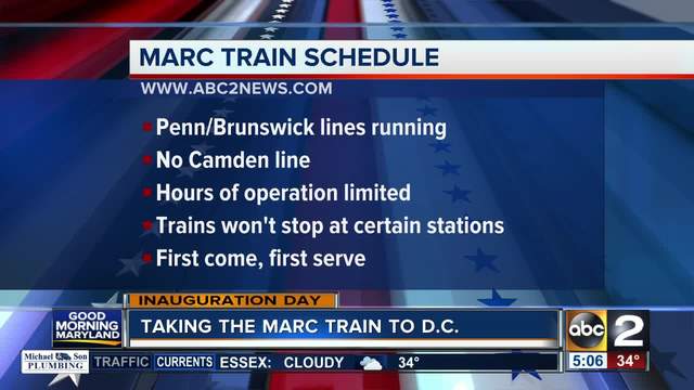 marc timetable